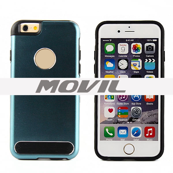 NP-2153 Combinación tpu   pc funda para Apple iPhone 6 -0